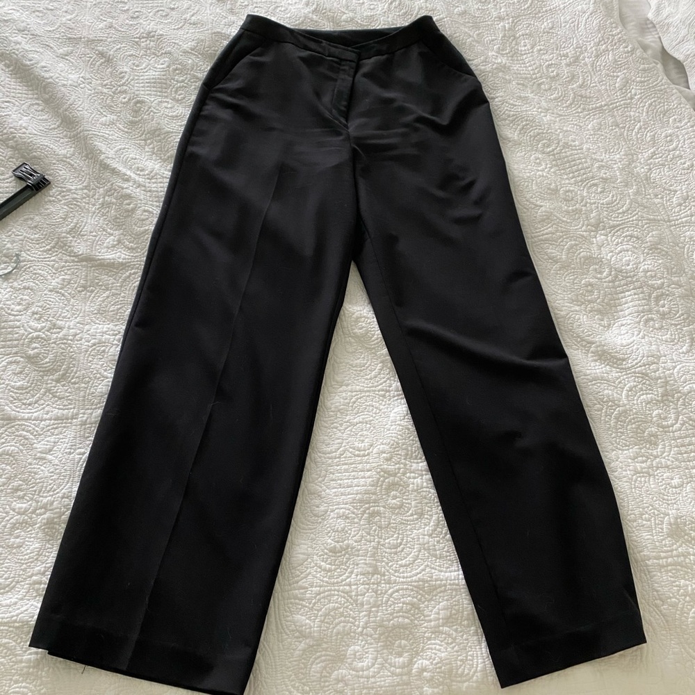 Worthington Wide Leg Black Dress Pants
